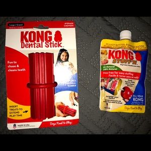 NWT KONG LARGE DOG TOY & TREAT BUNDLE!!